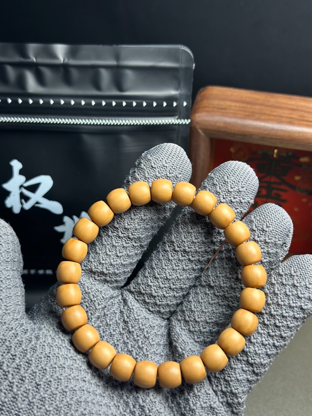 『权世·直切』全品无瑕原生态精工哑光直切猴头手串文玩 无泡药