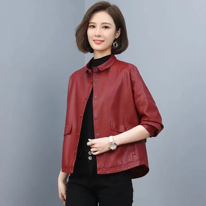 2301 时尚韩版春秋洋气显瘦宽松休闲女士气质外套