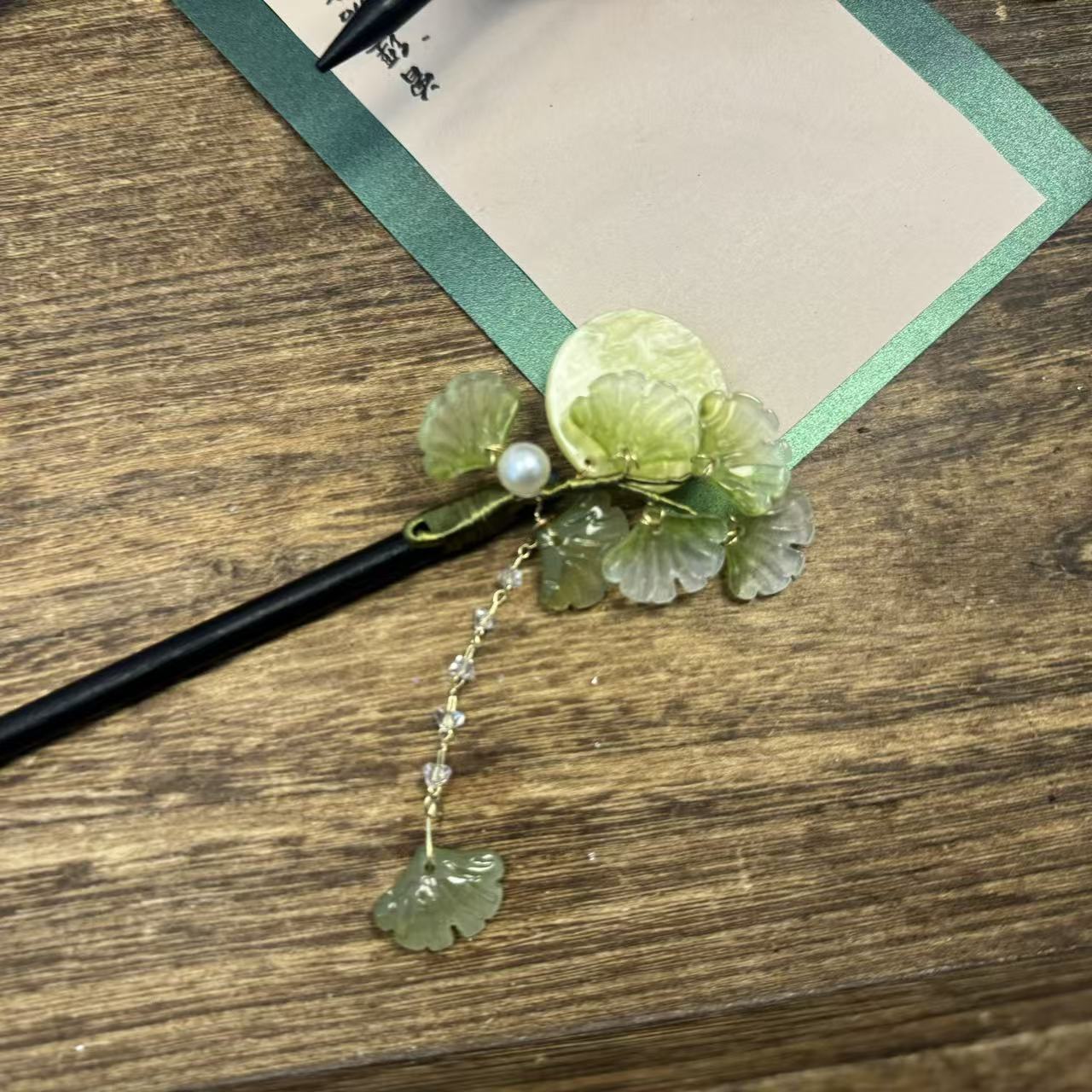 松间照木簪，前尘梦古风汉服配饰