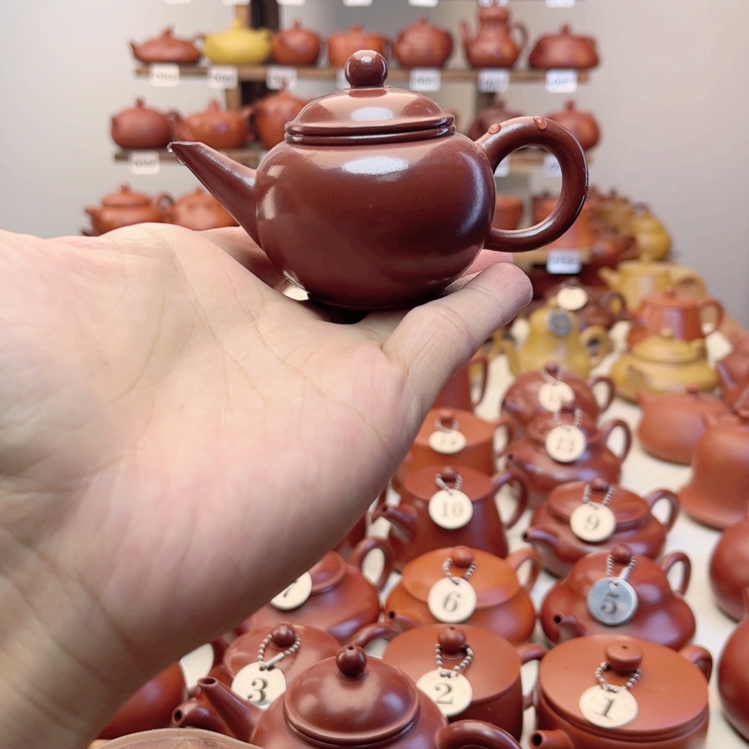 茶壶紫砂60ml小水平