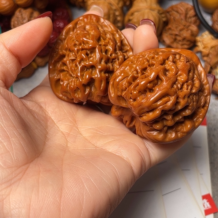 杨***台吊坠文玩核桃官帽