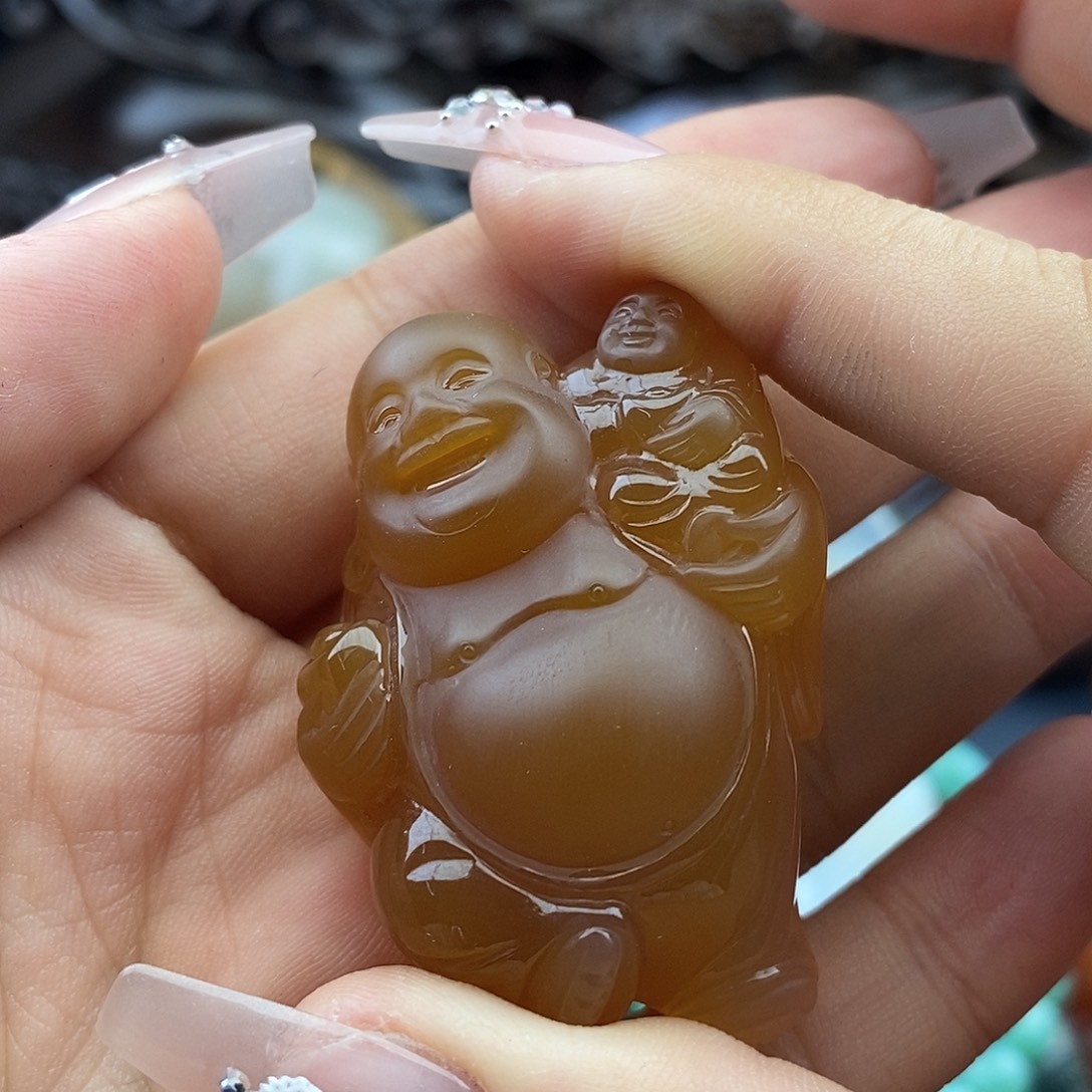 天***清玛瑙未镶嵌手饰玛瑙
