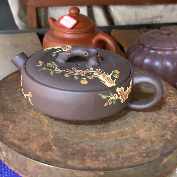 紫砂茶壶原矿手工110