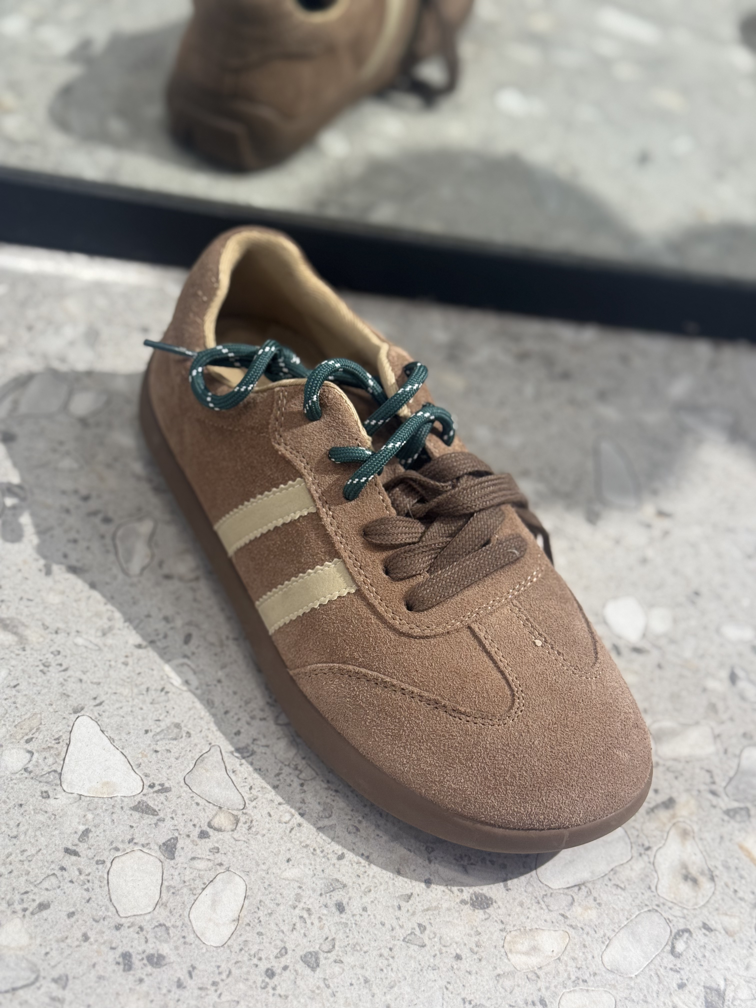 新品德迅鞋双鞋带设计单鞋女鞋131F36