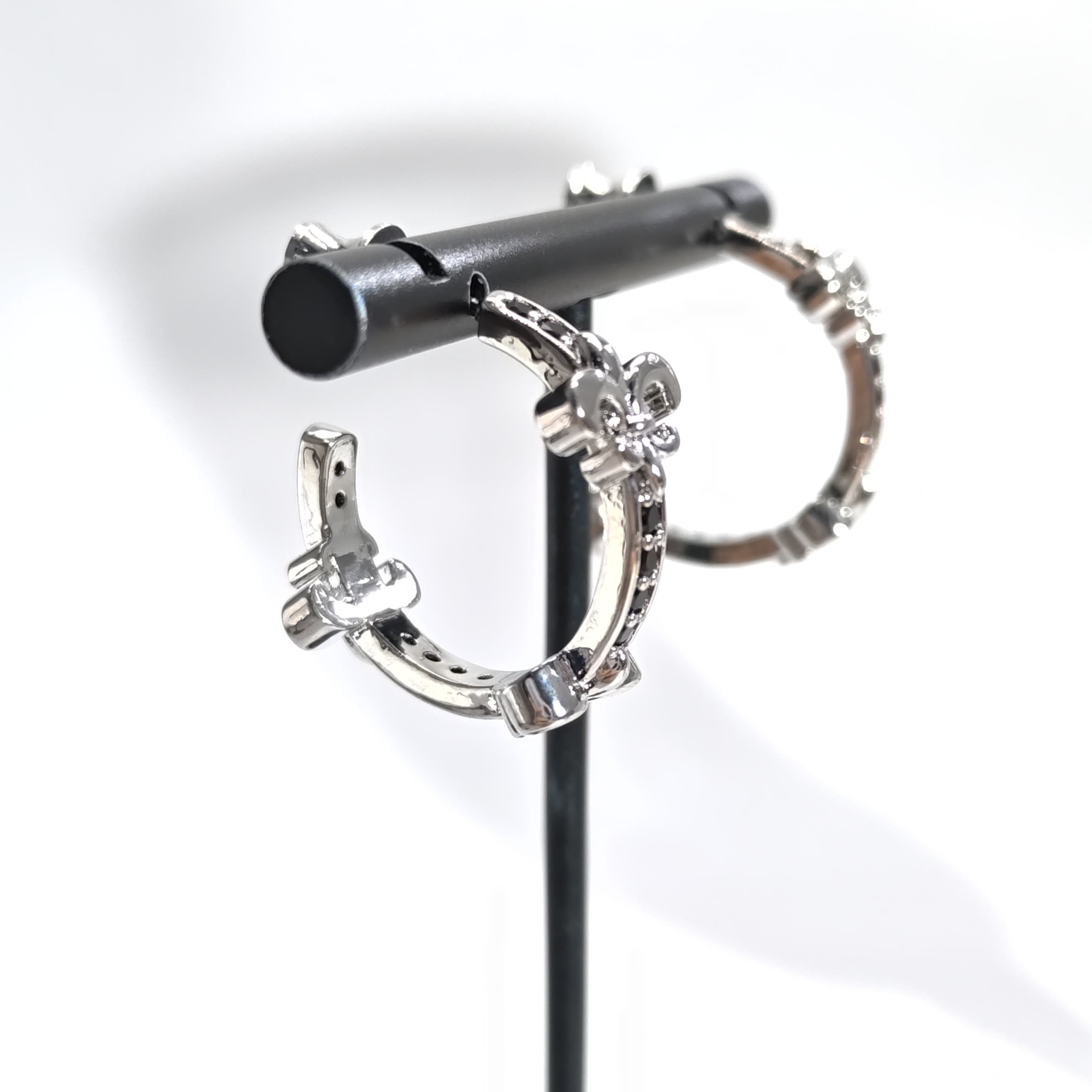 铜合金耳饰 06571高级设计感船个性圈圈耳环