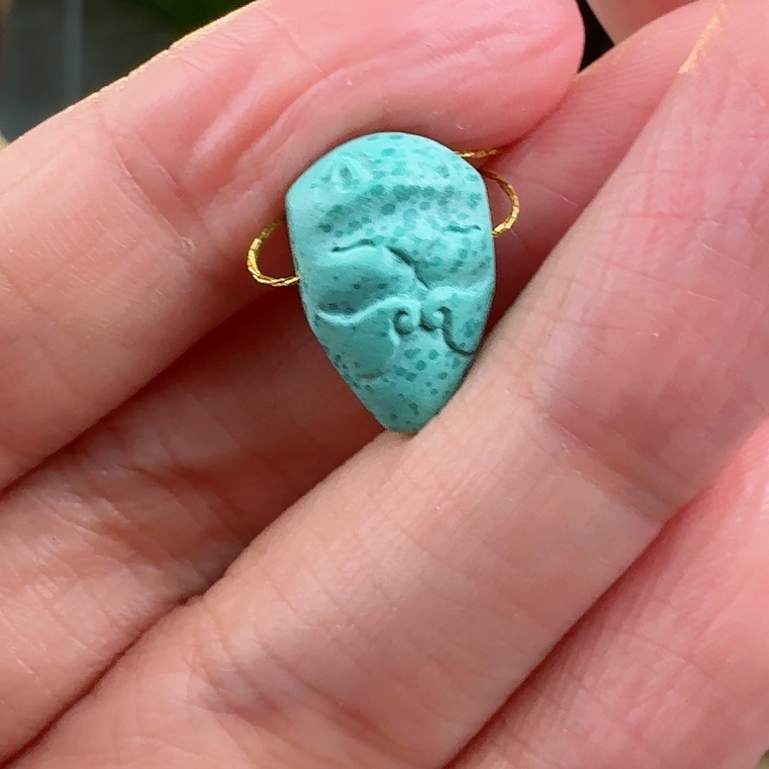 绿松石珠宝奇石未镶嵌丶*猪