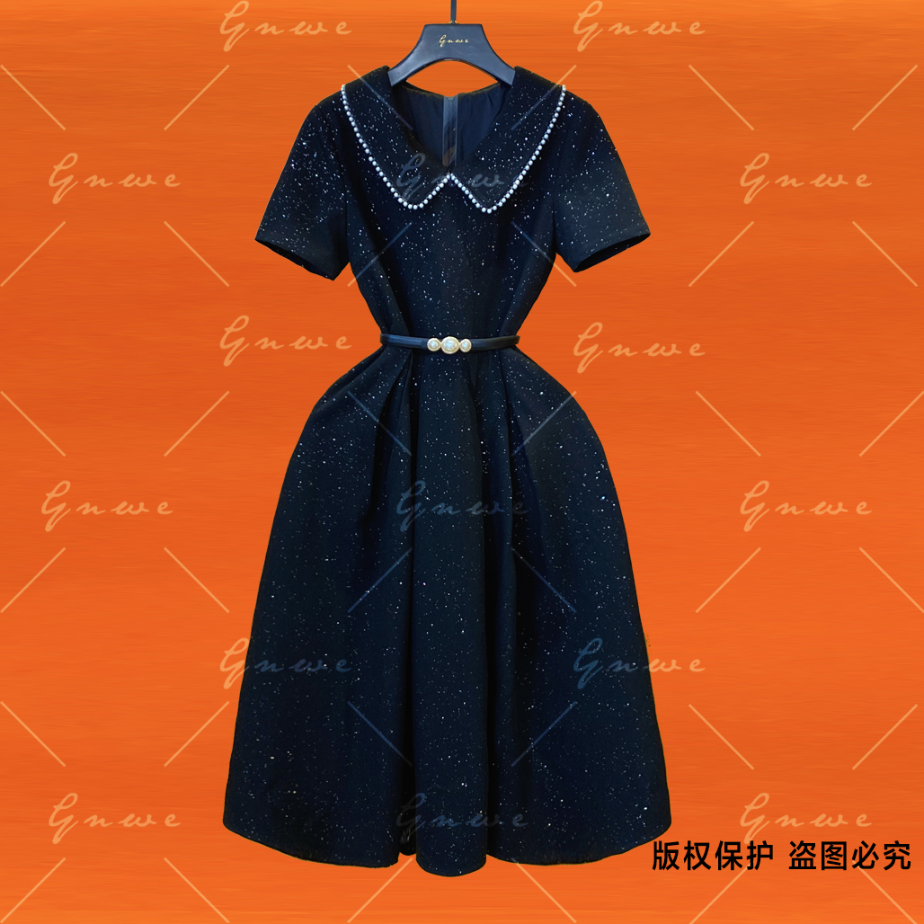 【私人订制】洋气显瘦法式时尚连衣裙G0227