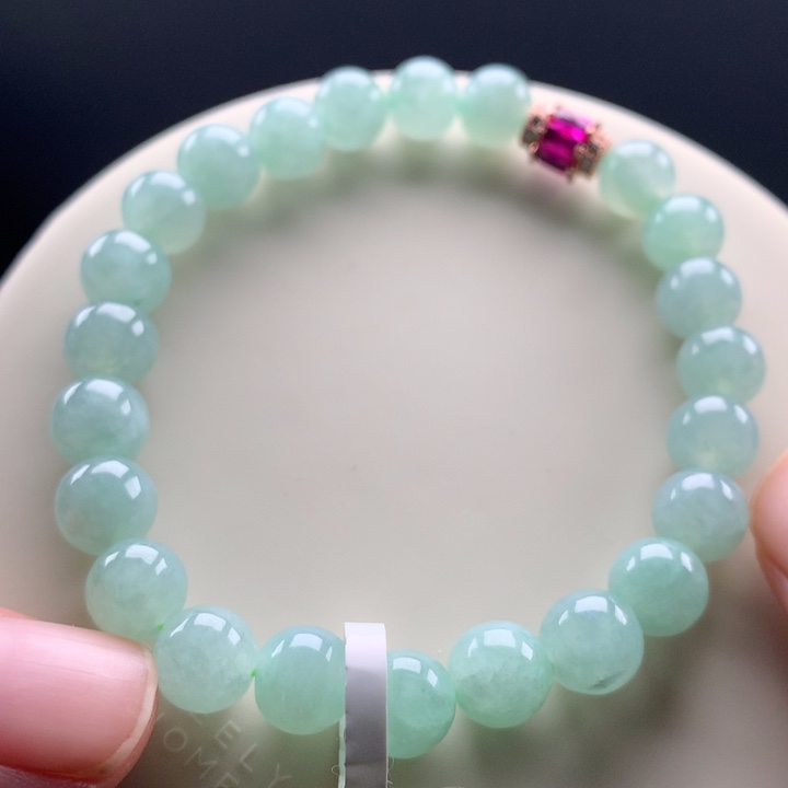 未镶嵌手链翡翠卡8