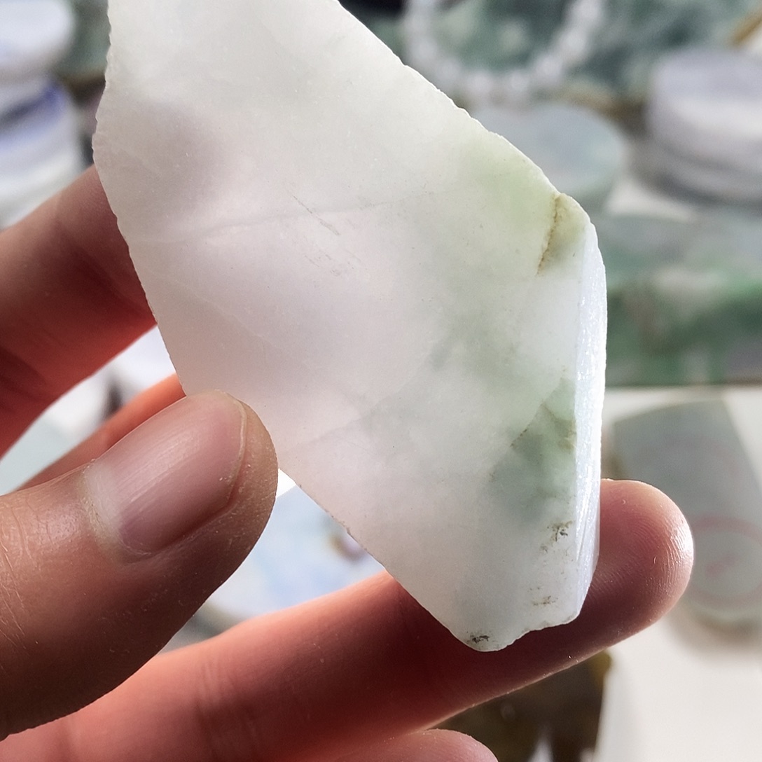 翡翠散珠天然缅甸翡翠a货12