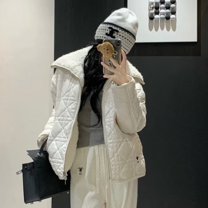 未使用 DIOR/迪奥 003047 25款双面穿拉链长袖外套 40码 大全套