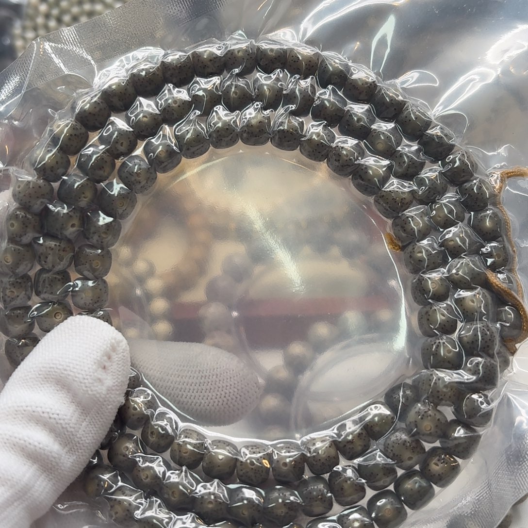 星月菩提吊坠104梵天帝王绿8左右108