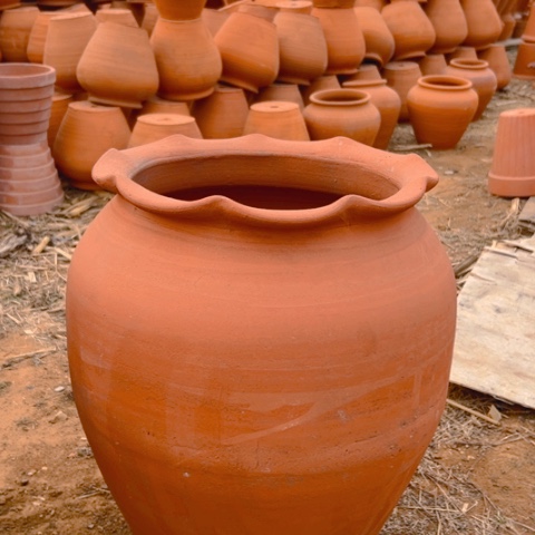 红陶口32高度48微瑕