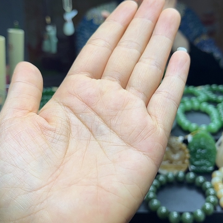 心***雨和田玉未镶嵌手链