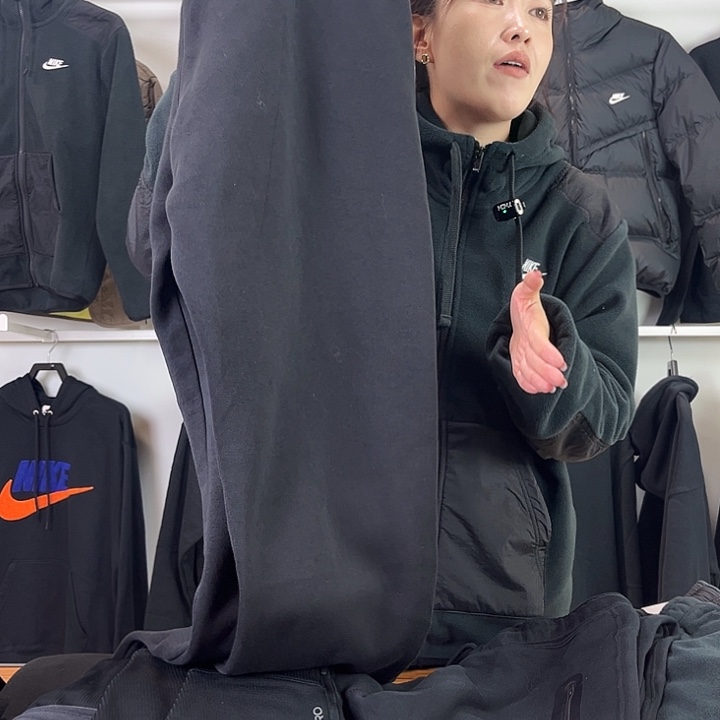 2708黑色长裤XL码150-170斤不退换