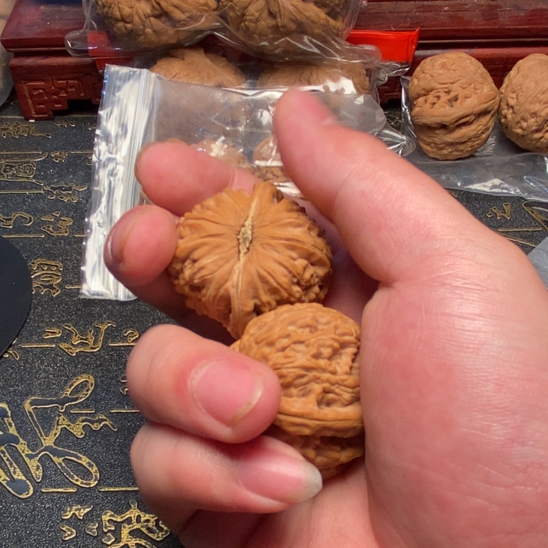 文玩核桃把件不*了白狮子