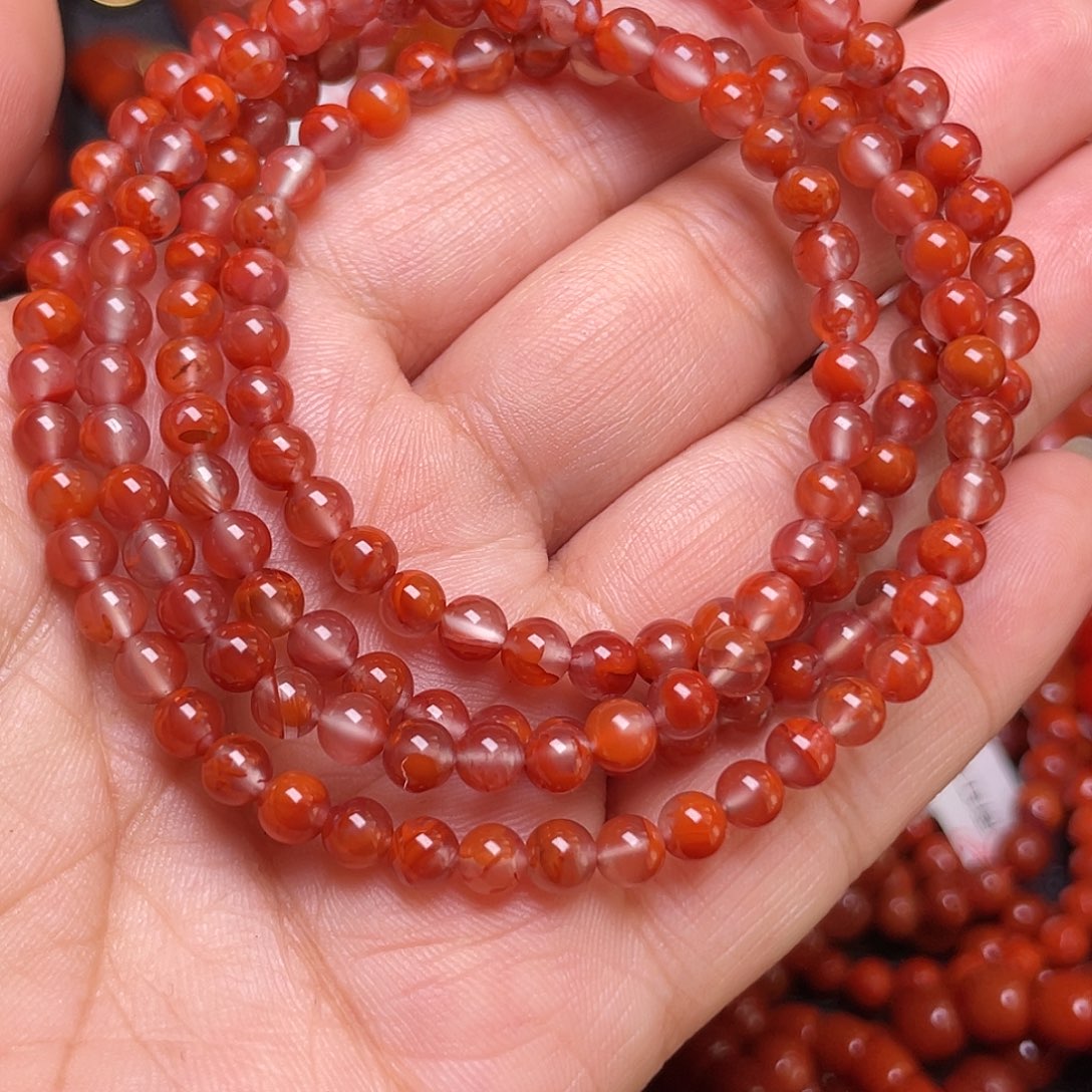 未镶嵌手链南红玛瑙