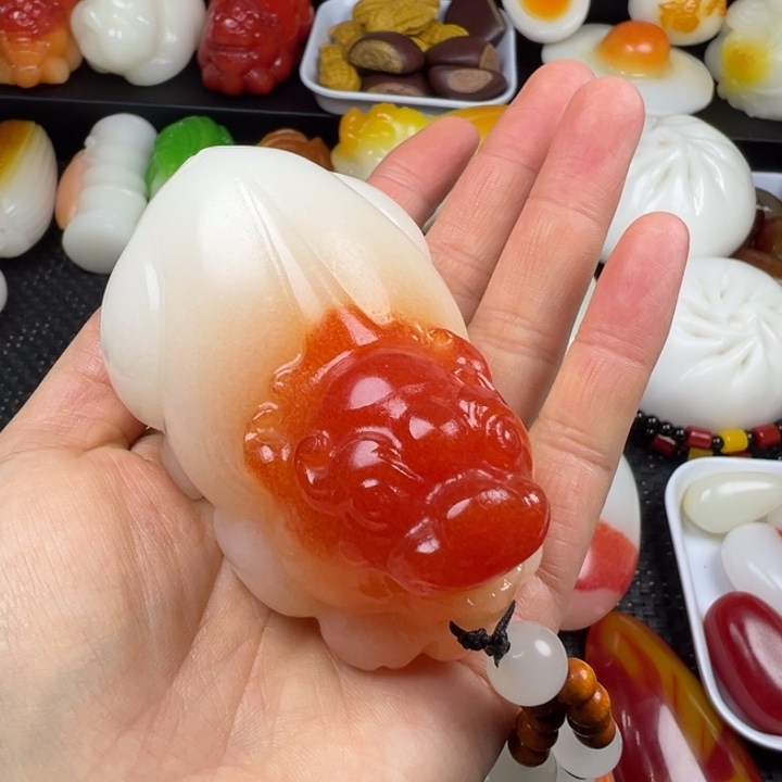 新疆戈壁五彩石金丝