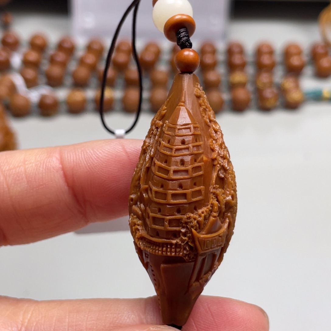 橄榄核吊坠Hhediao·Hhediao