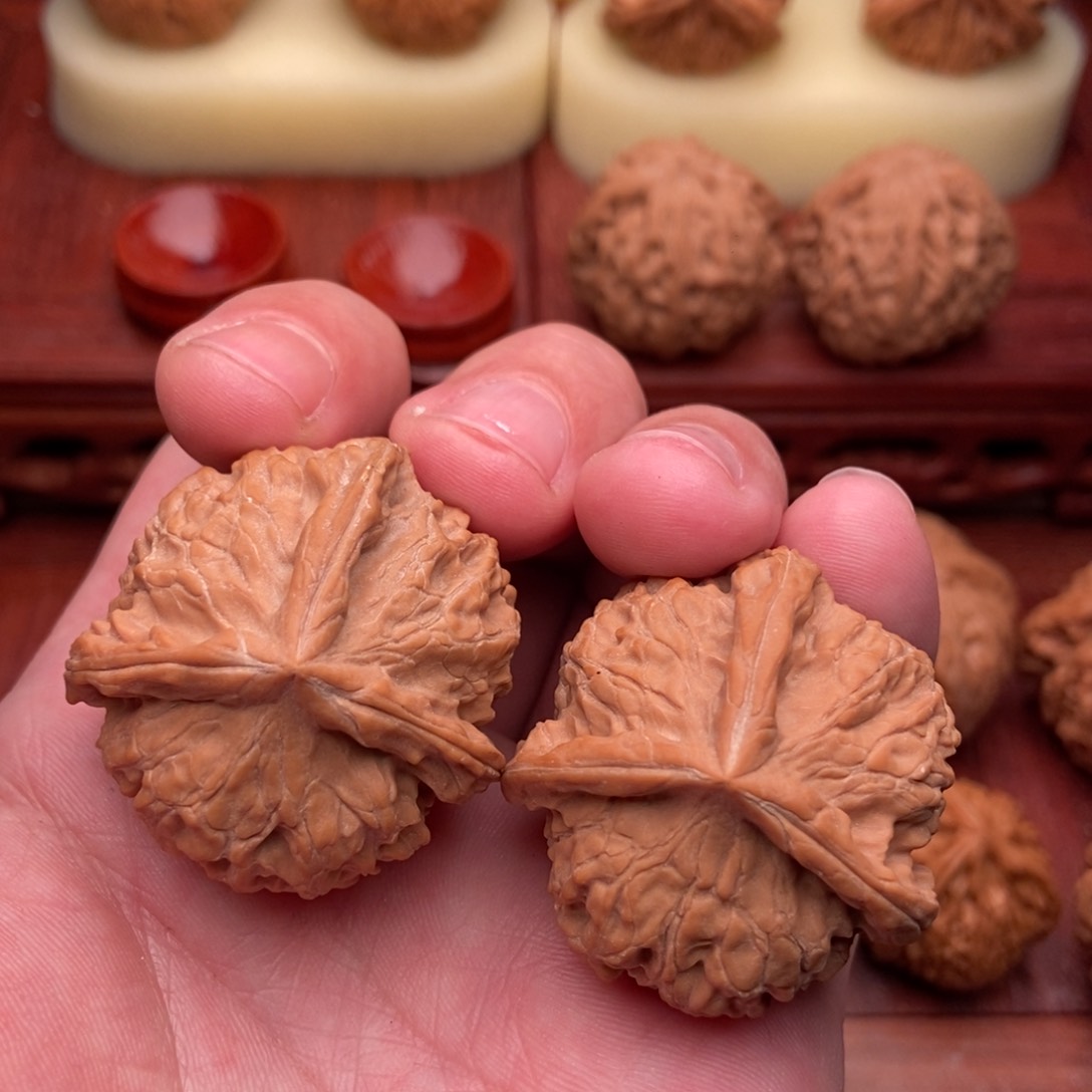 桃核把件z*野生三棱39