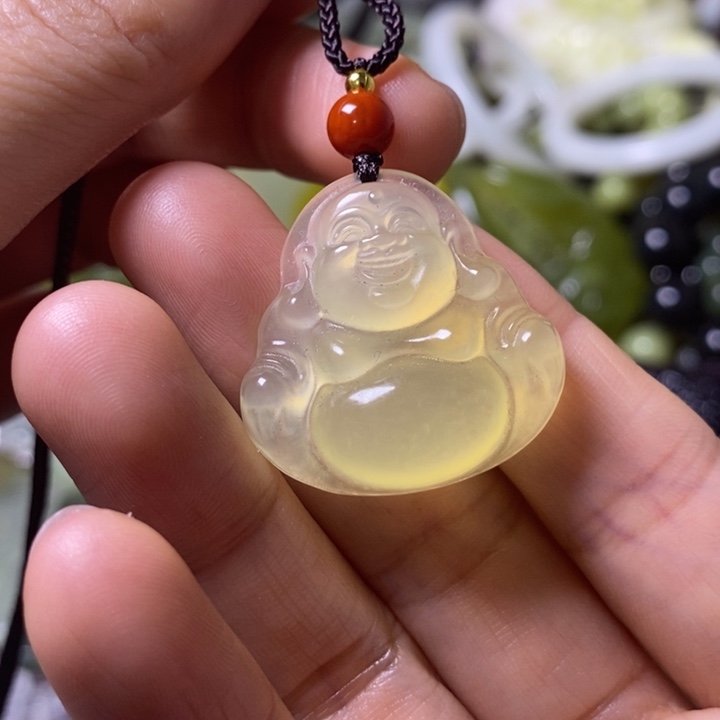 岫玉岫玉挂件未镶嵌