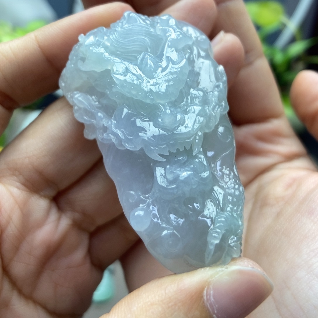 翡翠未镶嵌颈饰吊坠22