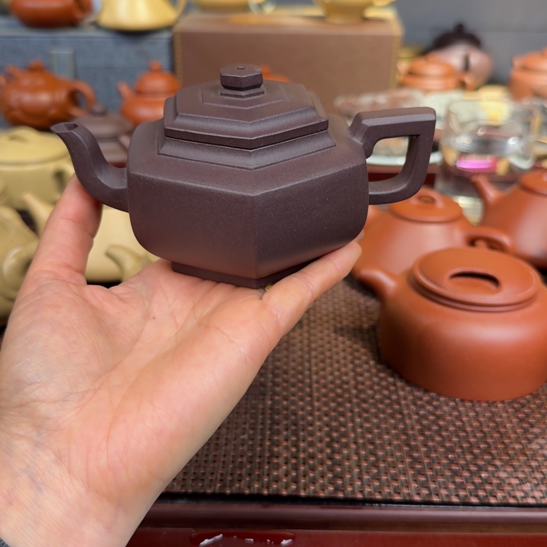 紫泥茶壶天青200毫升左右