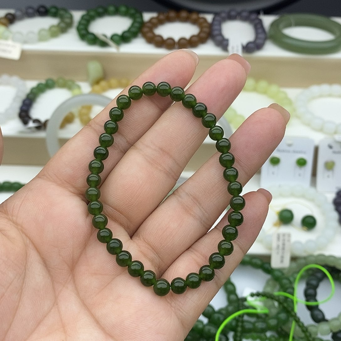 和田玉手链未镶嵌