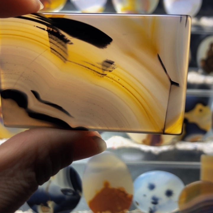 合金玛瑙/玉髓珠宝奇石134