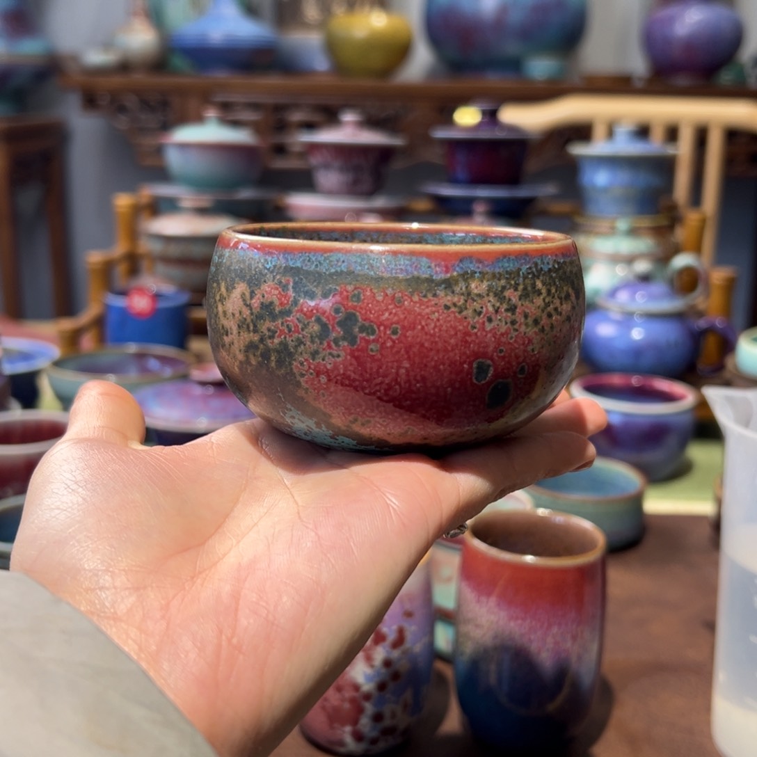 摆件钧瓷的制作工艺和工艺都