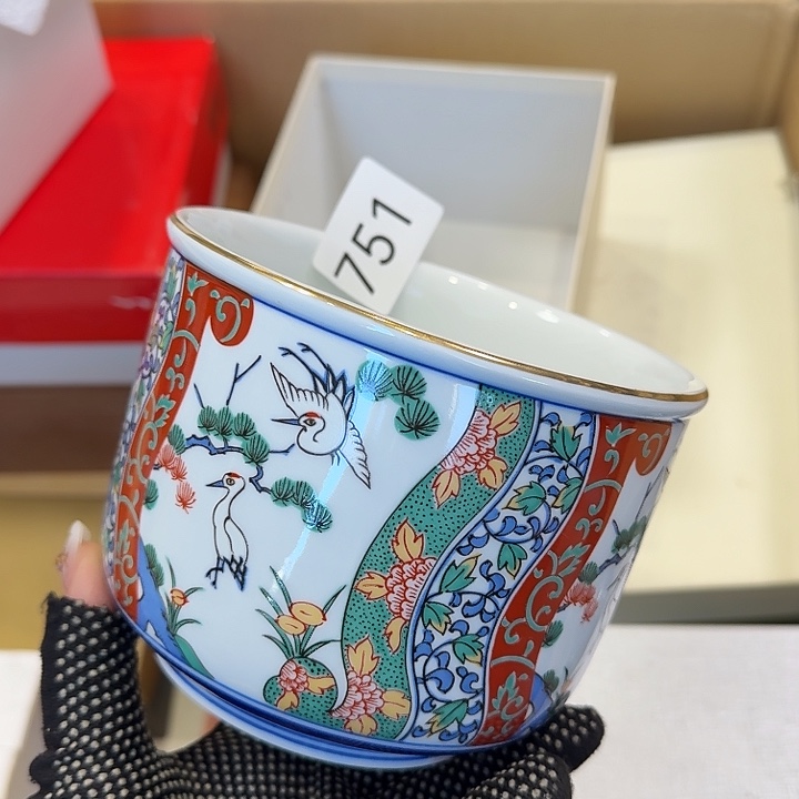 中古物品 默认微瑕很好看的钵子