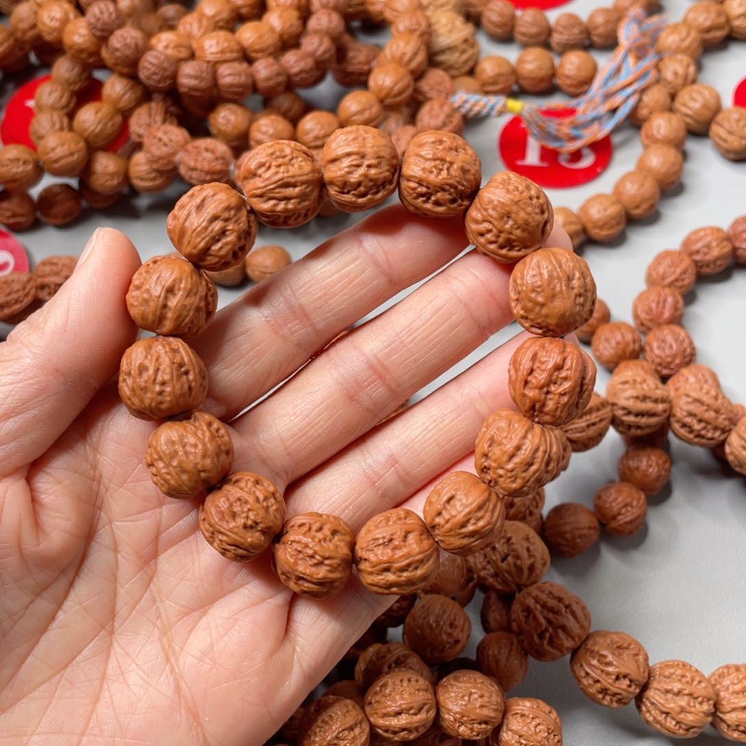 文玩核桃手串斯*孙1.7京八棱