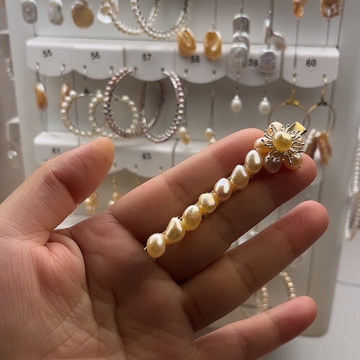 未镶嵌淡水珍珠发夹