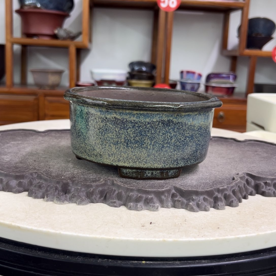 紫砂花盆瑕疵飞皮6.5-14。。z