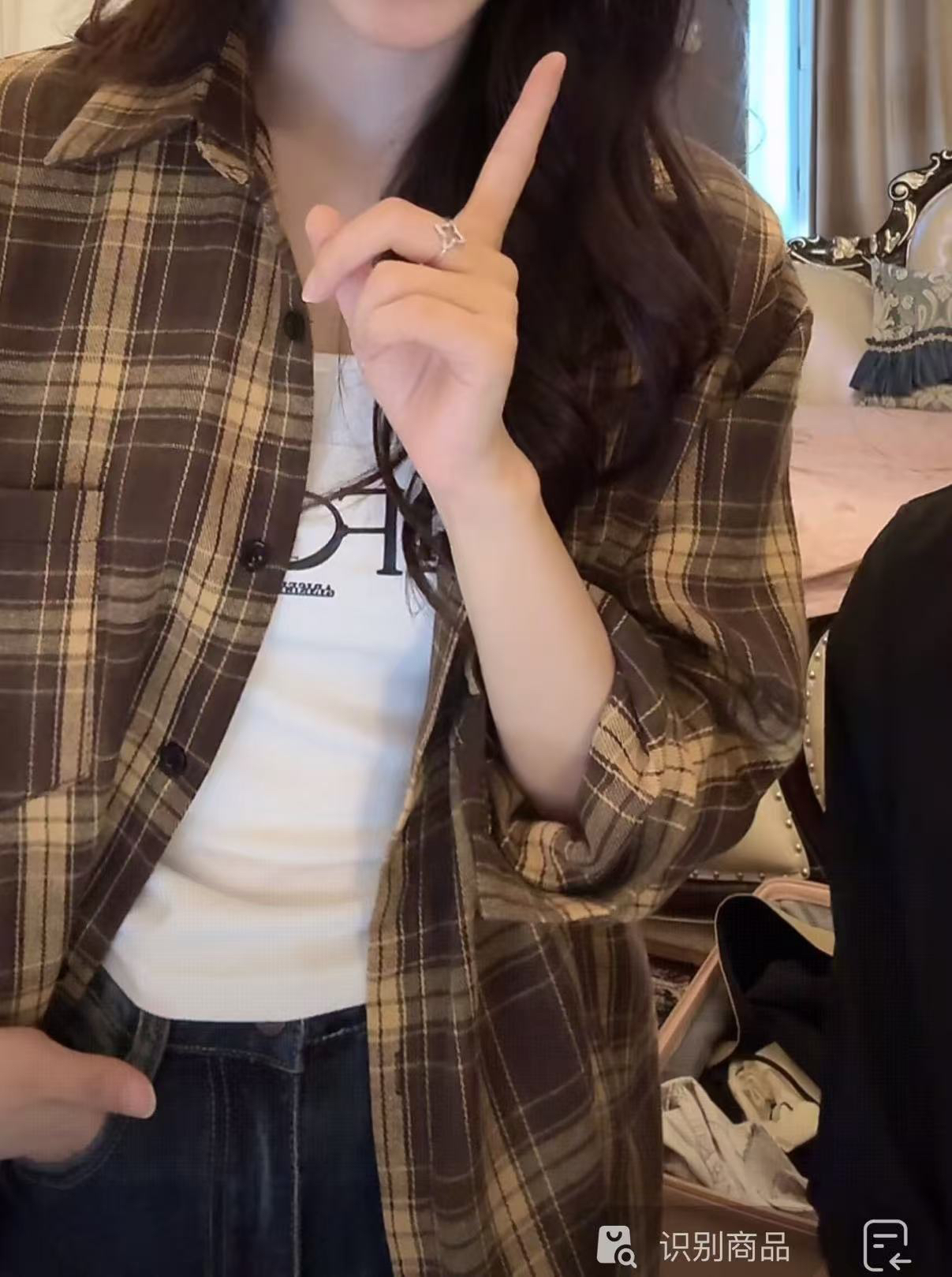 【小小101专属】秋季新款格子衬衫外套1903 SFCHH001