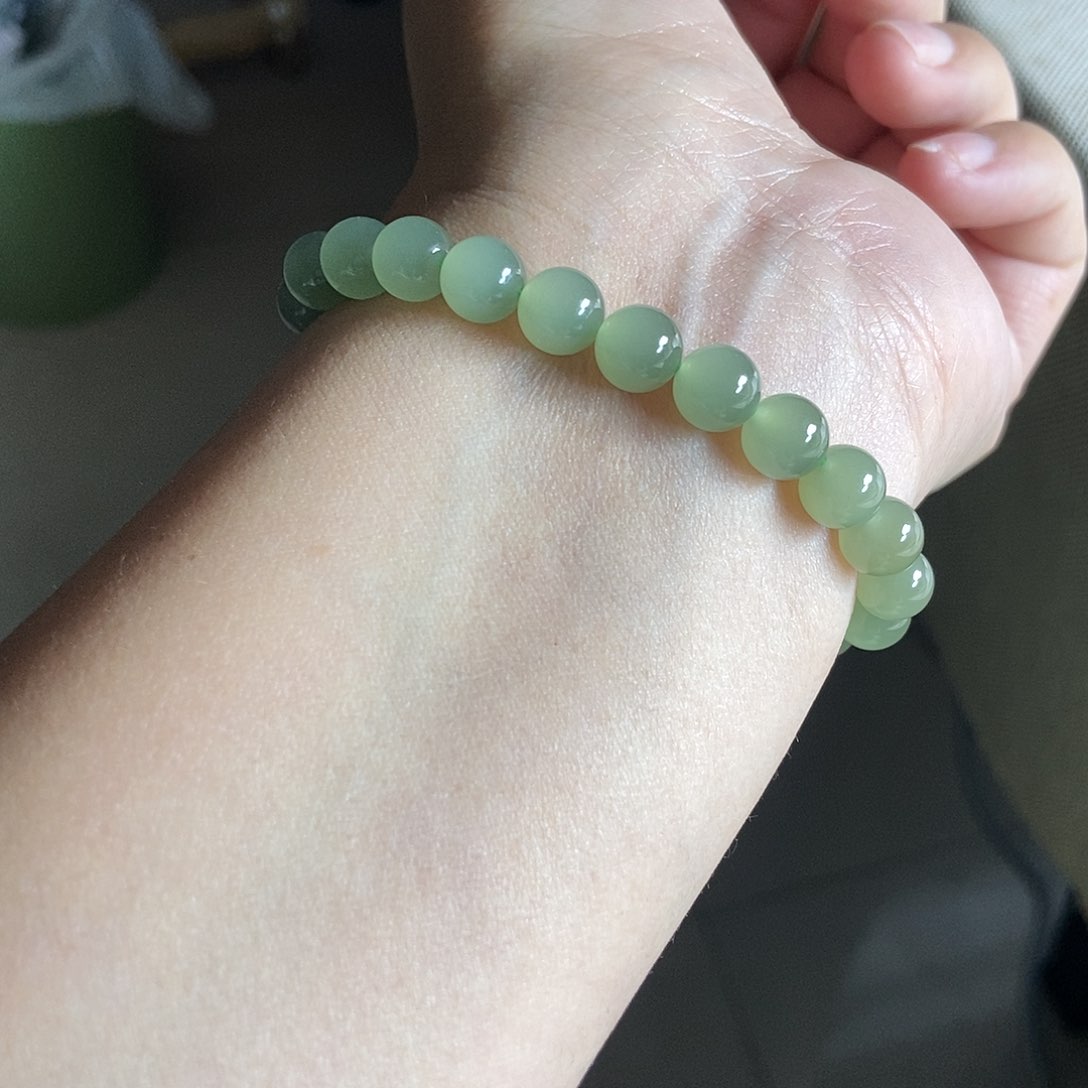 和田玉手串未镶嵌