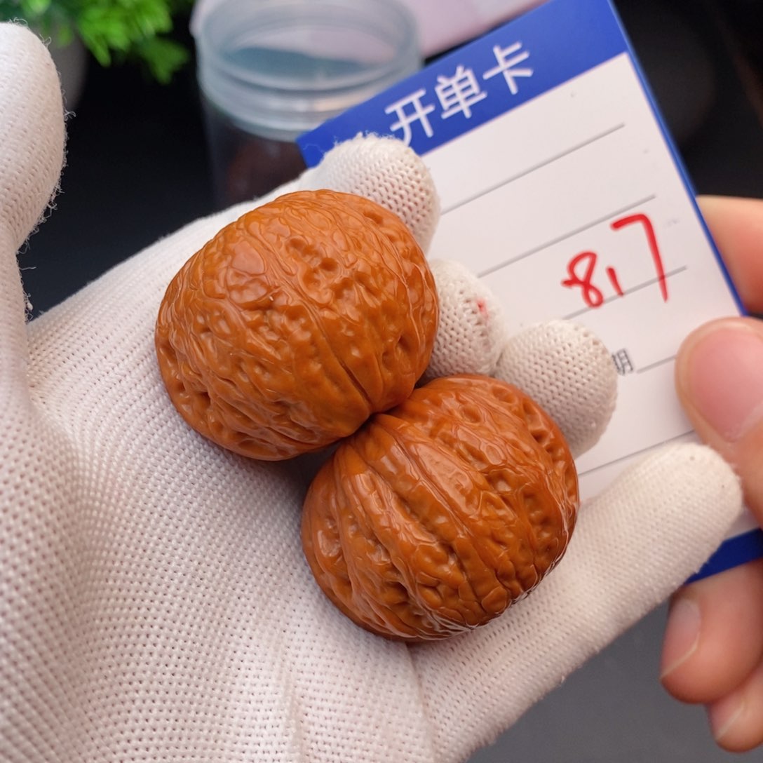 文玩核桃把件37铁锤817