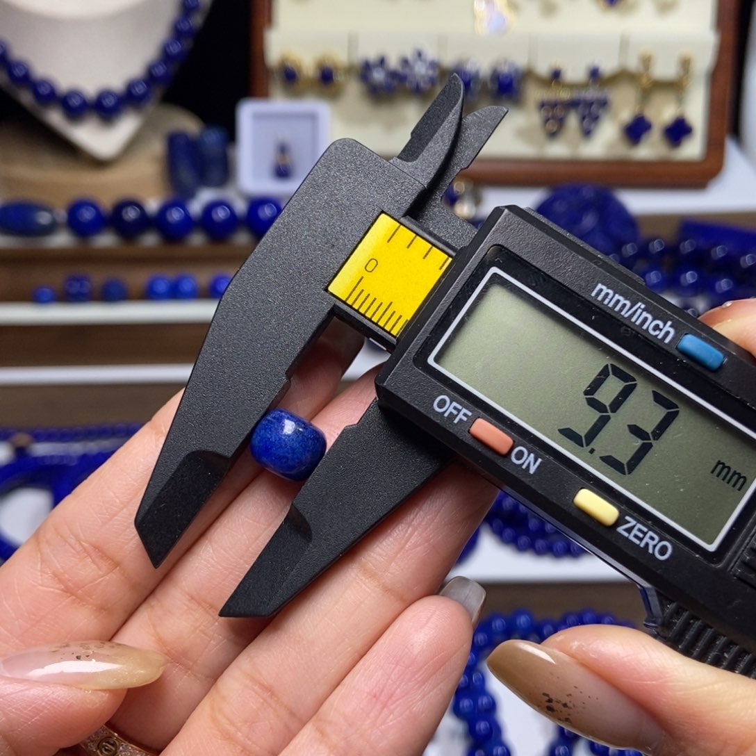 青金石未镶嵌老型单珠特漏 