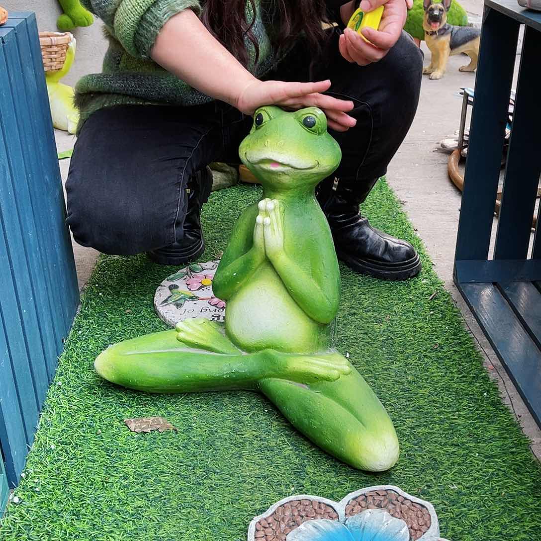 【闪购商品】无铅玻璃花园摆件&000&