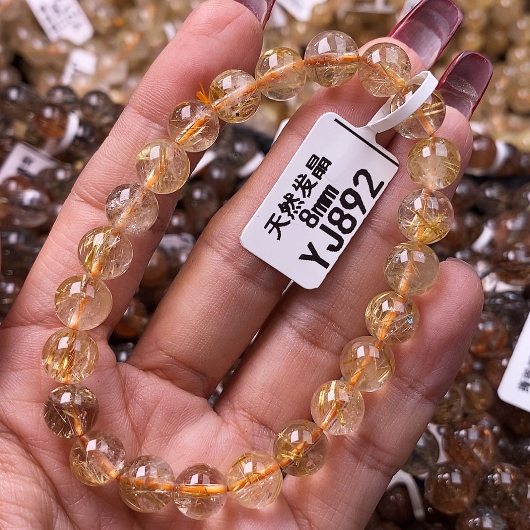 水晶手链未镶嵌水