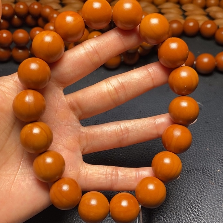 手串橄榄核1.7尺寸18颗手诗全品