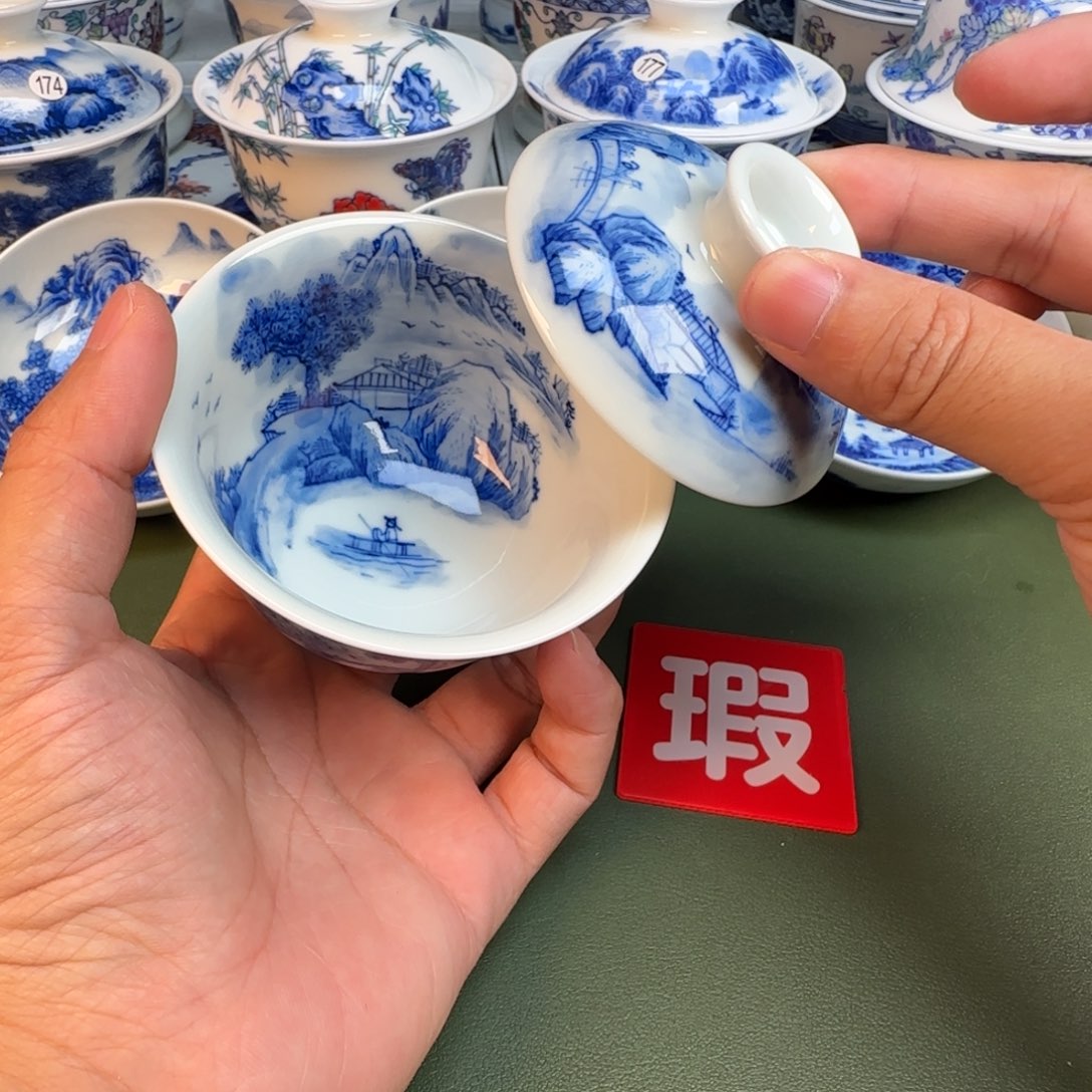 纯手工纯手绘茶具278