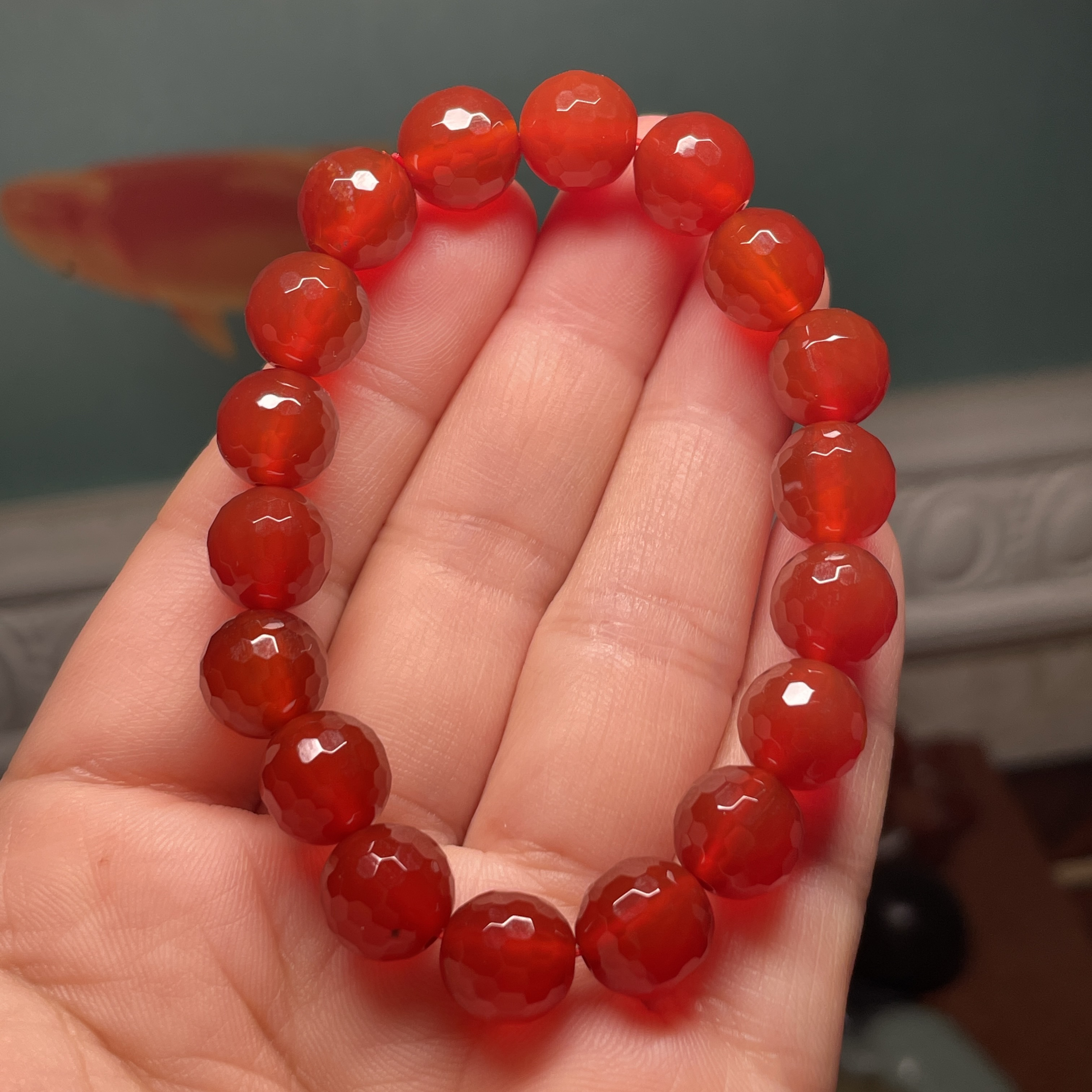 多切面 玛瑙 精品直径10mm