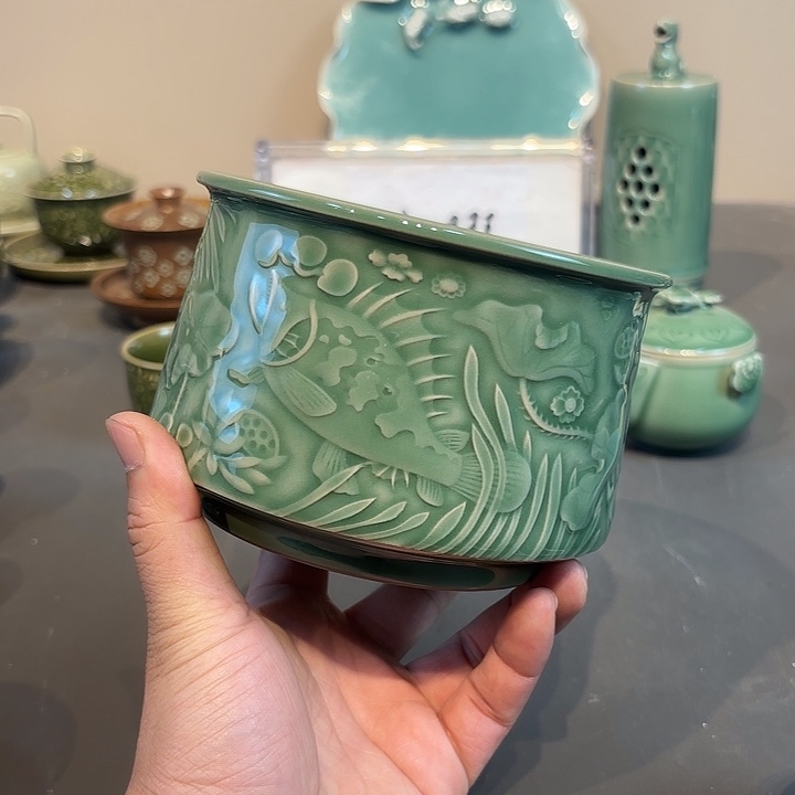 瓷片龙泉青瓷青瓷福利青瓷