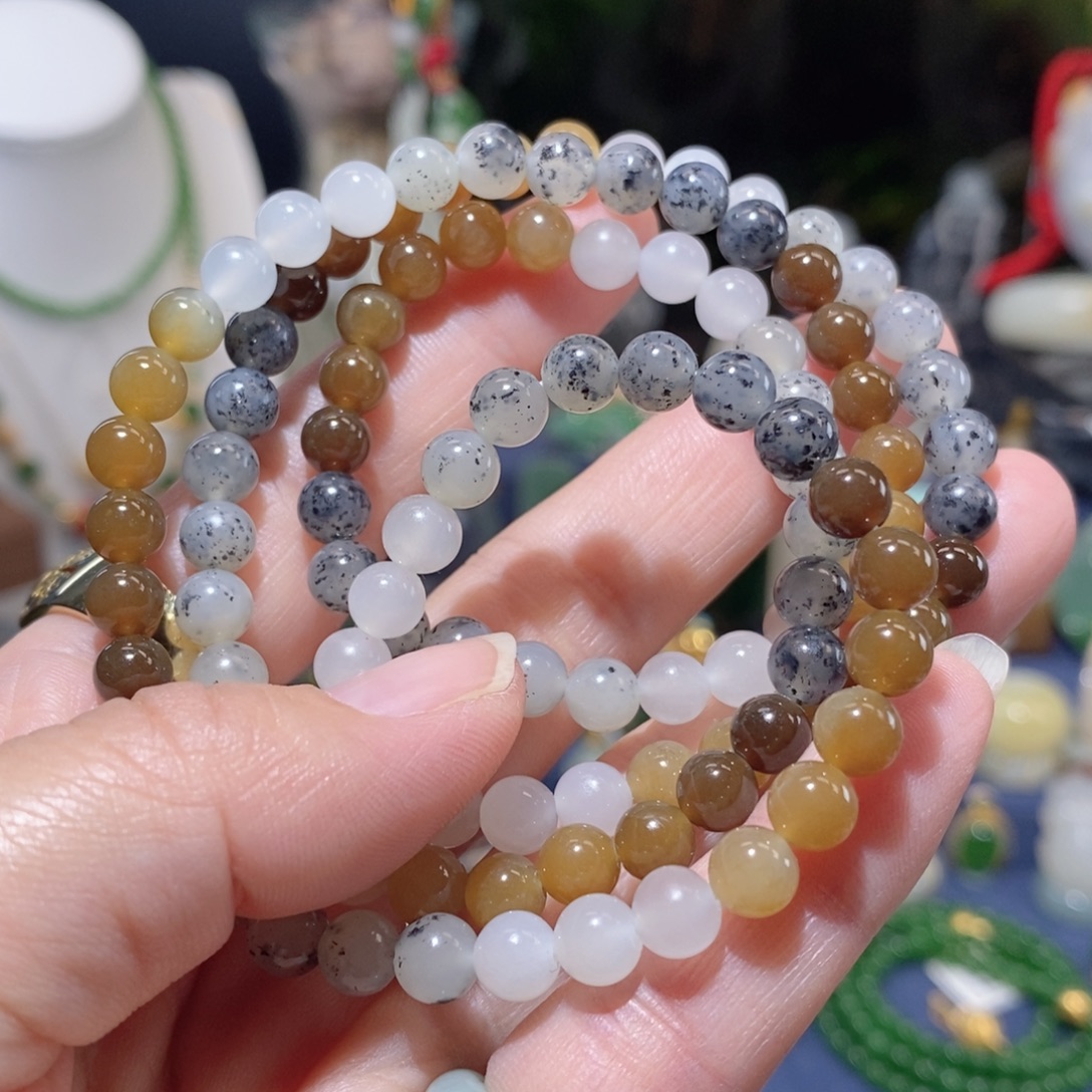 和田玉未镶嵌颈饰22222222