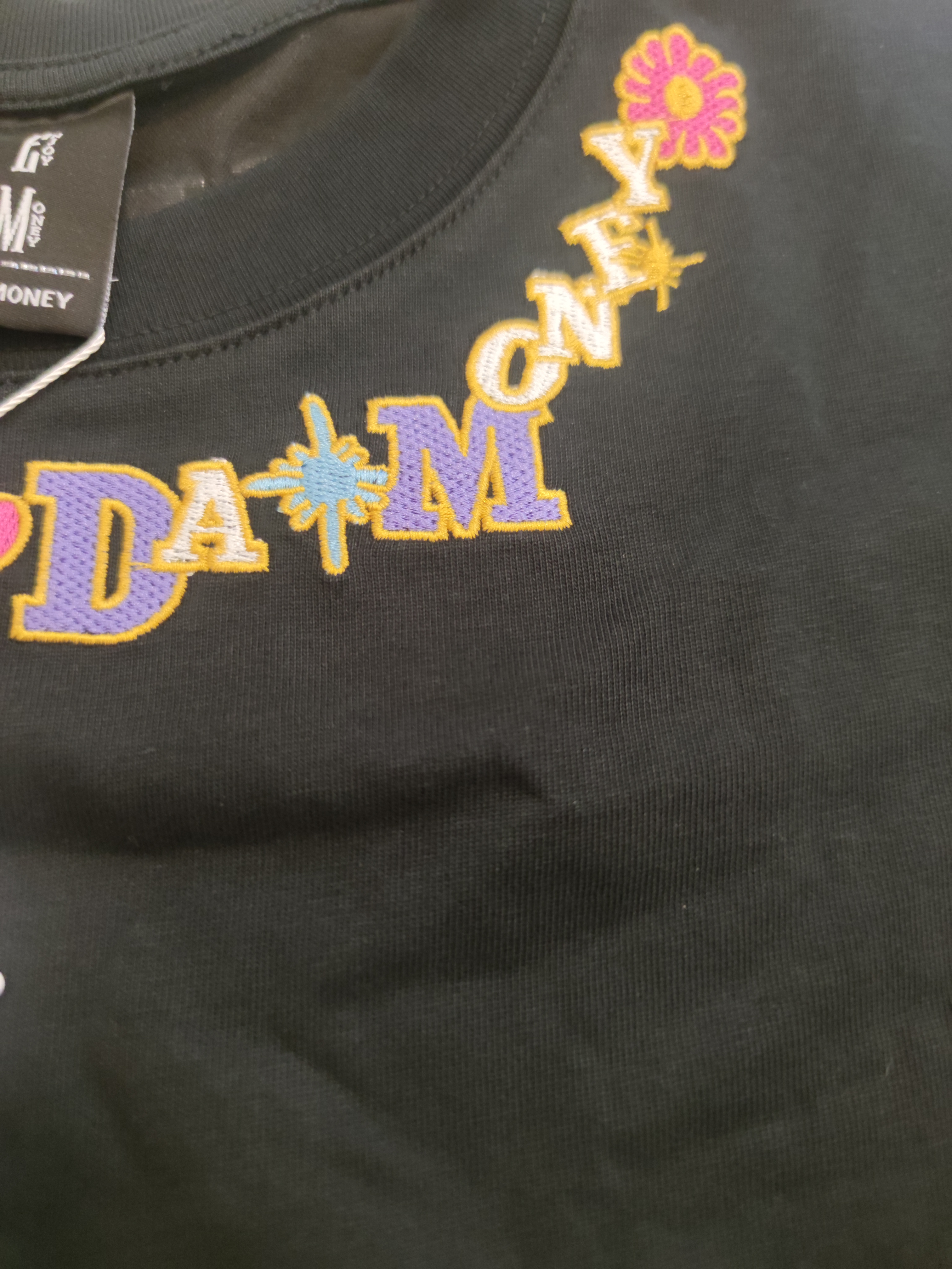 me项链刺绣下架短袖