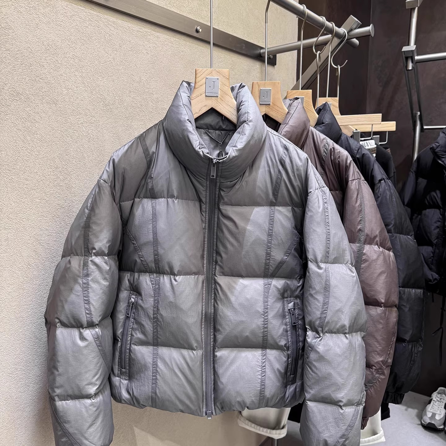 220克充绒！800蓬！3000+！杭州滨江货！90白鸭绒 男士面包羽绒服