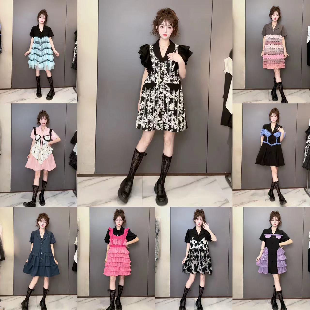 小众系列【D518套装】SISR原创气质显瘦日常穿搭女装 