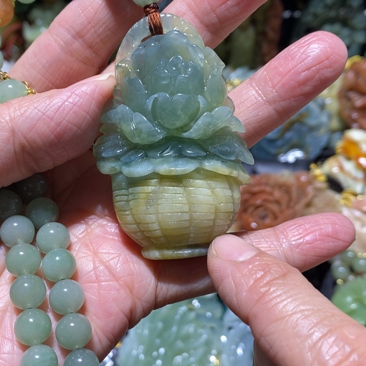 岫玉岫玉吊坠未镶嵌