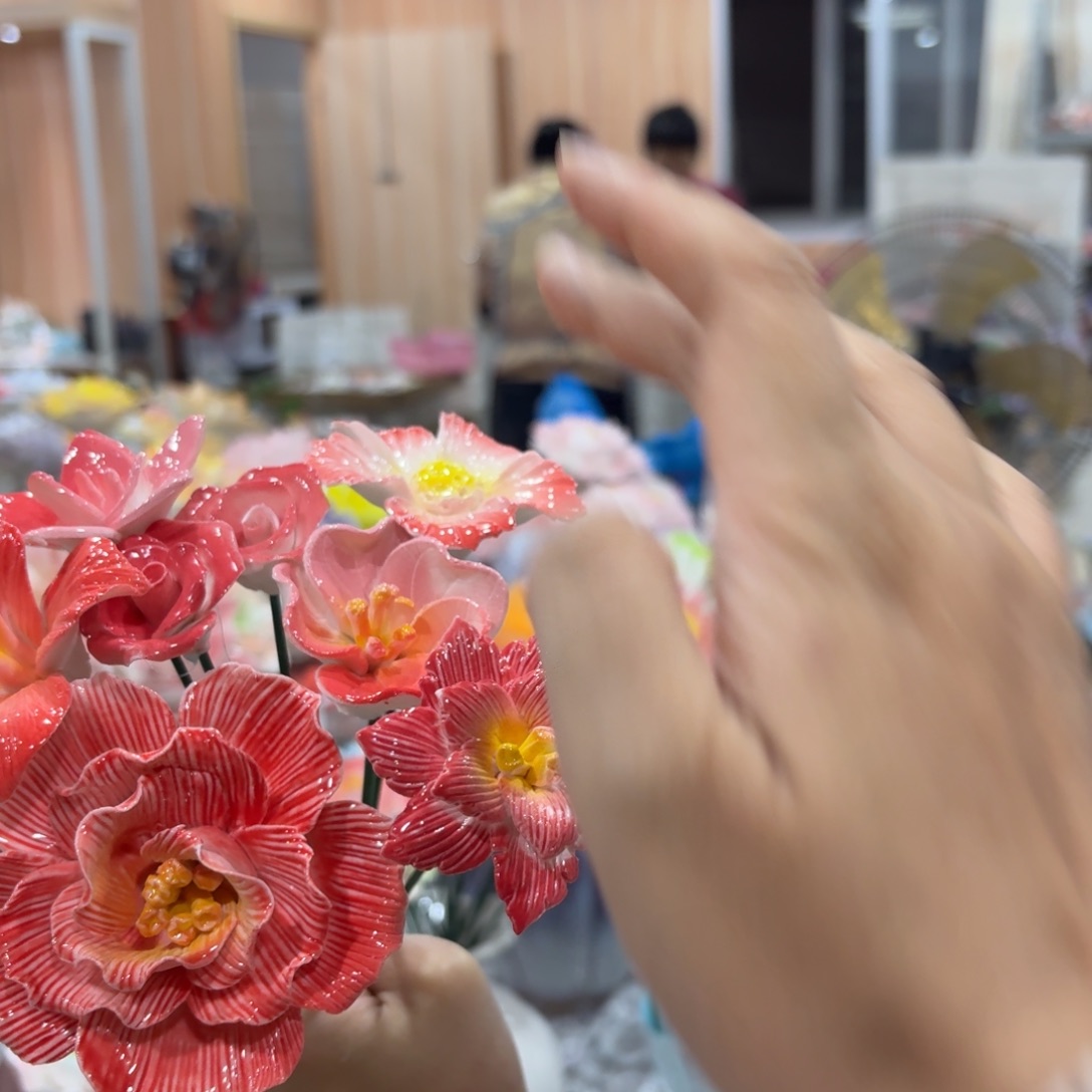 陶瓷花，20元发货，退款拉黑2568