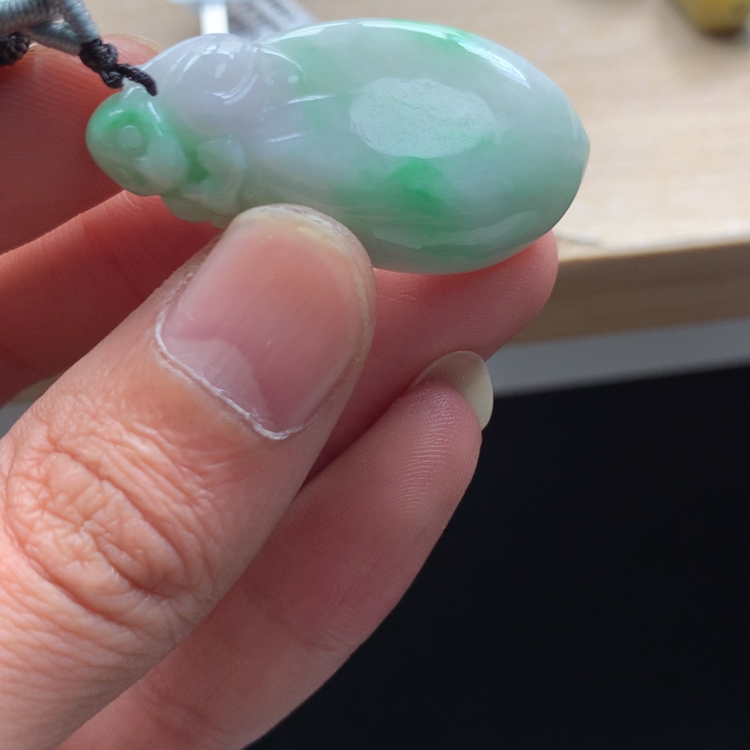 颈饰未镶嵌翡翠吊坠